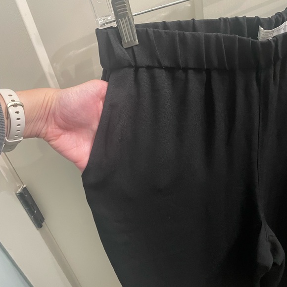 14th & Union Jogger Style Lightweight Relaxed Trousers in Black Sz S - Picture 4 of 11